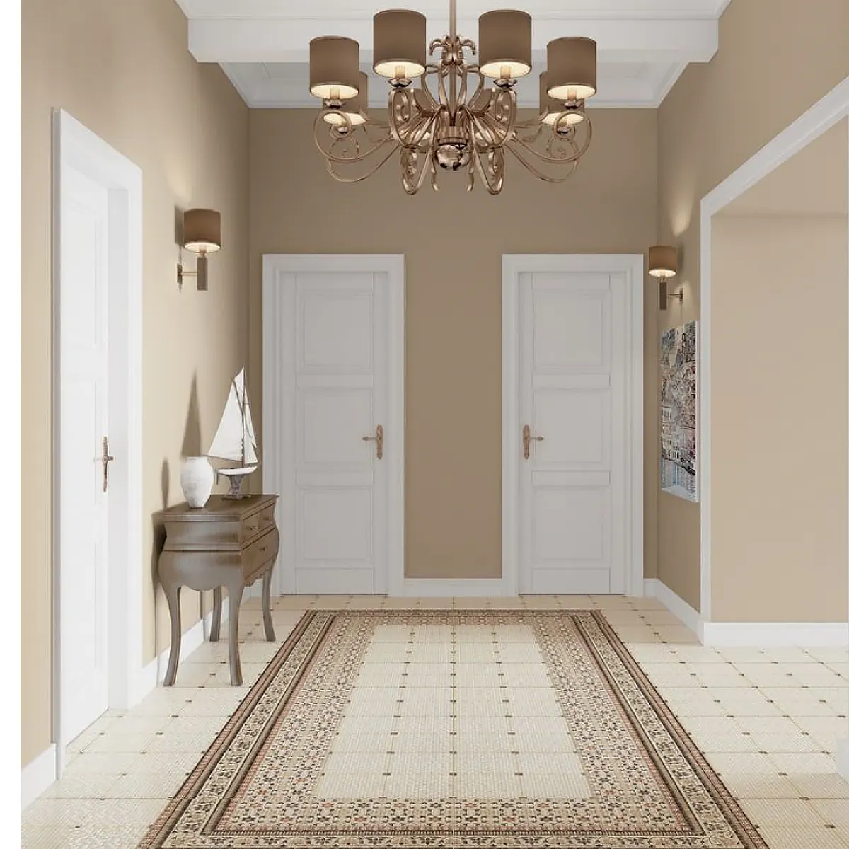 Укладка квадратной плитки