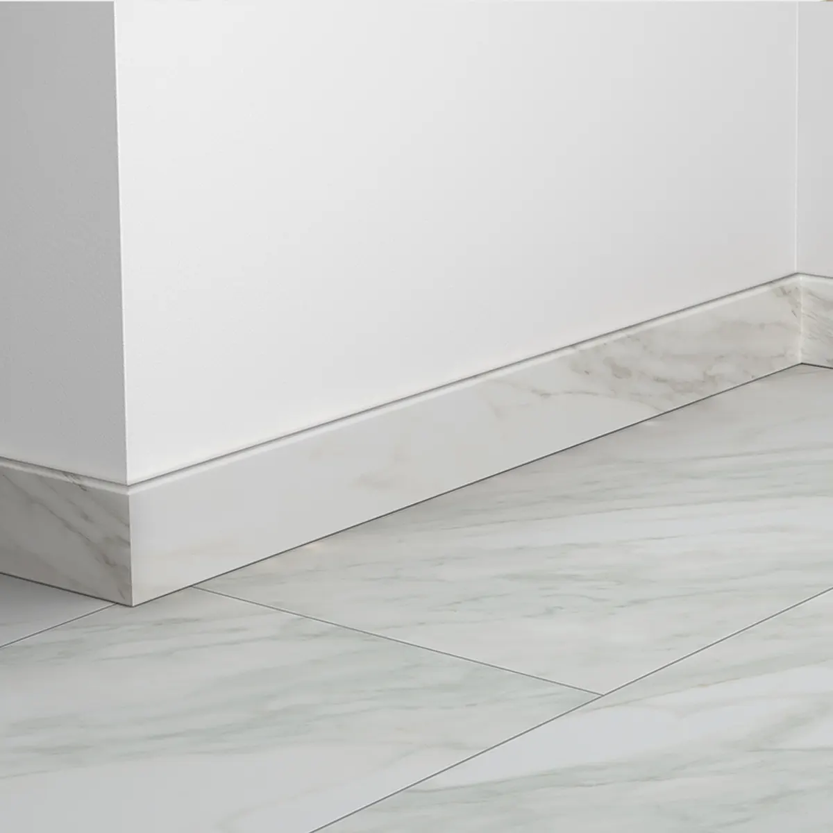 Монтаж керамического плинтуса